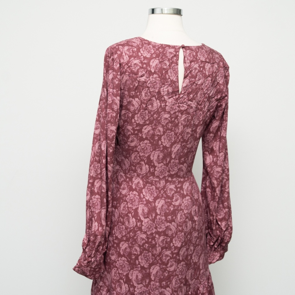 PAIGE  - Floral Button Front‎ Mini Dress - Picture 12 of 13